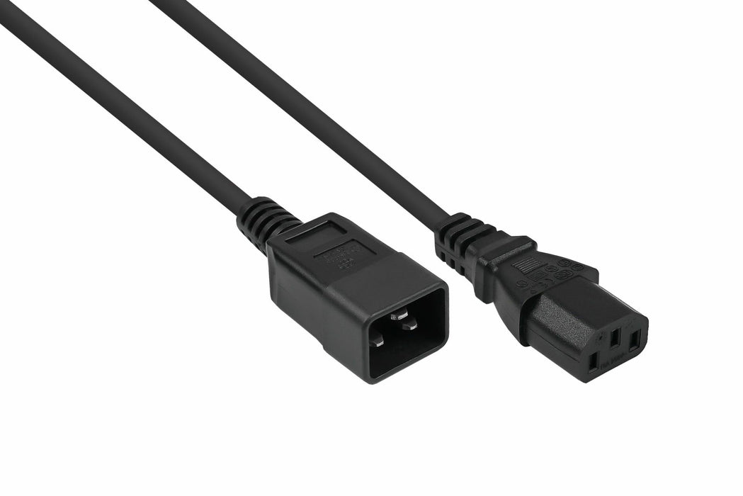 EAN 4066857000422 - Kabelmeister SK2030-S010 cable de transmisión Negro 1 m IEC C20 IEC C13 imagen 1