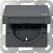 EAN 4010337094432 - GIRA 441428 toma de corriente Schuko Negro imagen 1