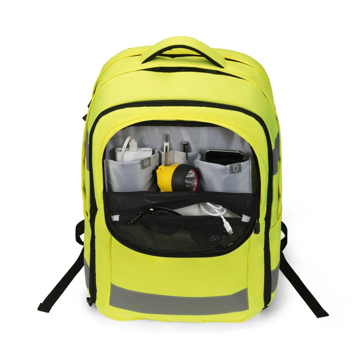 EAN 7640239423039 - DICOTA Hi-Vis V2 mochila Mochila de senderismo Amarillo Poliéster imagen 6