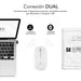 EAN 8436586742256 - SUBBLIM SUBMO-DFLAT21 ratón Oficina Ambidextro RF Wireless + Bluetooth + USB Type-A 1600 DPI imagen 2