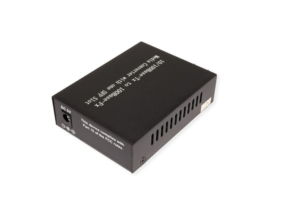 EAN 7630049611115 - VALUE 21.99.1070 convertidor de medio 100 Mbit/s Negro imagen 3