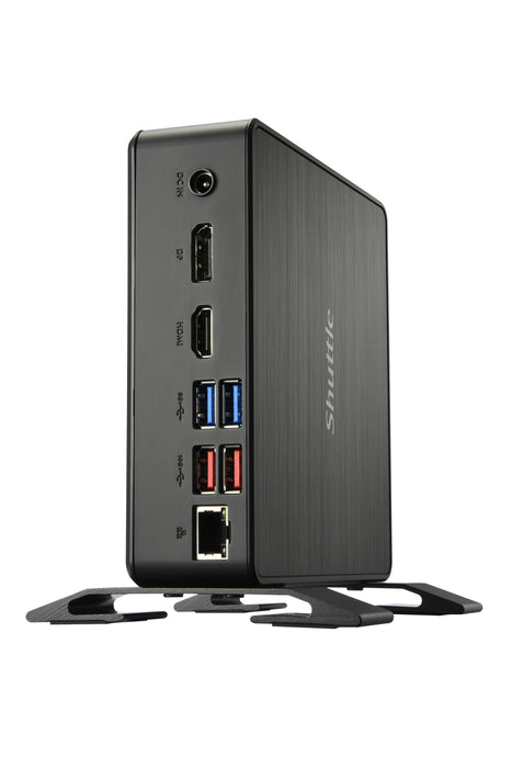 EAN 4046047104079 - Shuttle NC4010XA PCs/estación de trabajo Intel® Celeron® 7305 4 GB DDR4-SDRAM 128 GB SSD Mini PC Negro imagen 9