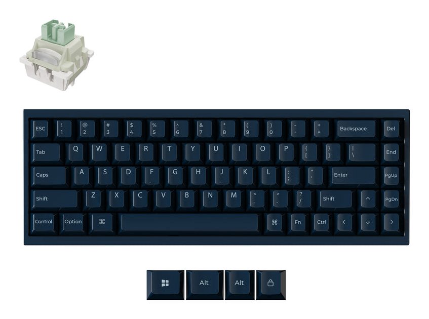 EAN 4894979045737 - Keychron Q16 HE 8K teclado Juego USB QWERTY Internacional de EE.UU. Marina imagen 1