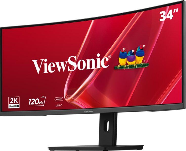 EAN 0766907040999 - Viewsonic VA VA3420C-2 pantalla para PC 86,4 cm (34") 3440 x 1440 Pixeles UltraWide Quad HD LED Negro imagen 3