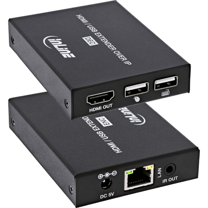 EAN 4043718348688 - InLine 57885K extensor KVM Transmisor y receptor imagen 2