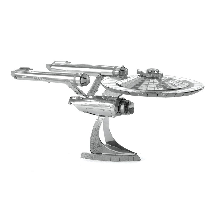 EAN 0032309012804 - Metal Earth Enterprise NCC-1701 Maqueta de transbordador Kit de montaje imagen 6