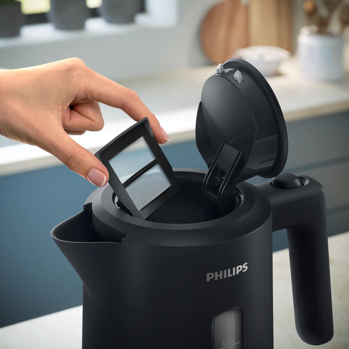 EAN 8720389074202 - Philips 3000 series HD9411/90 tetera eléctrica 1,7 L 2200 W Negro imagen 4
