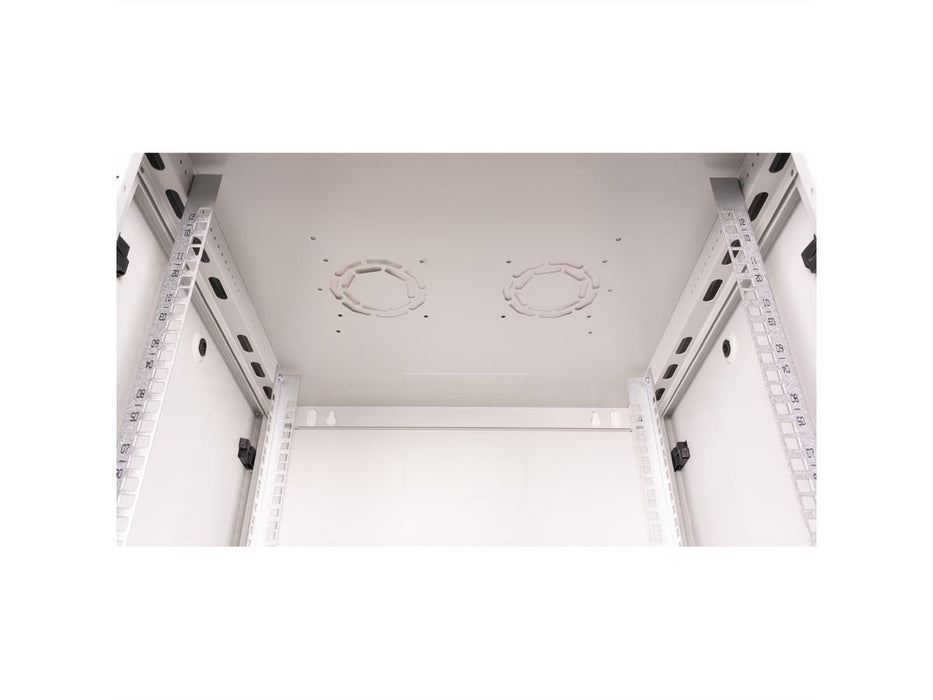 EAN 7630049601345 - ROLINE 26.21.0131 armario rack 12U Bastidor de pared Gris imagen 7