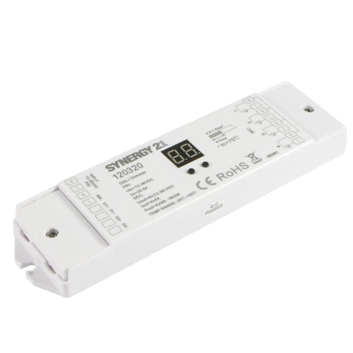 EAN 4038816120328 - Synergy 21 S21-LED-SR000046 regulador inteligente de luz Alámbrico Blanco imagen 1