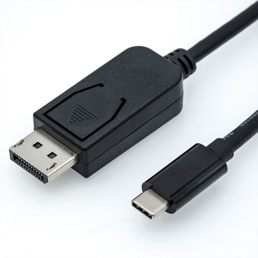 EAN 7611990145867 - ROLINE 11.04.5846 adaptador de cable de vídeo 2 m DisplayPort USB Tipo C Negro imagen 1