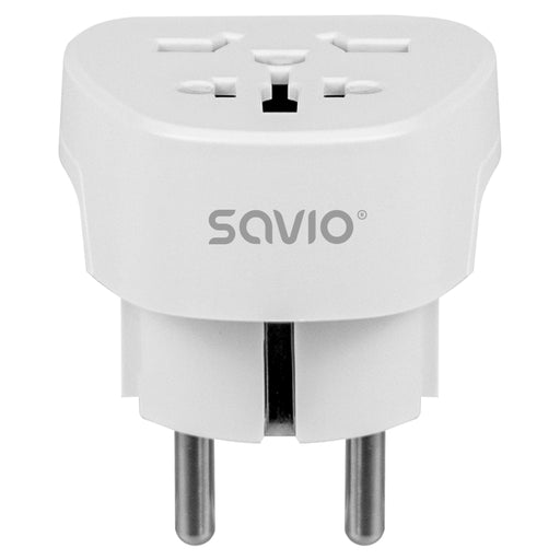 EAN 5905106070962 - Savio AP-06 adaptador e inversor de corriente Universal 3750 W Blanco imagen 1