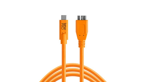 EAN 0818307014473 - Tether Tools CUC3315-ORG cable USB USB 3.2 Gen 1 (3.1 Gen 1) 4,6 m USB A Micro-USB B Naranja imagen 1
