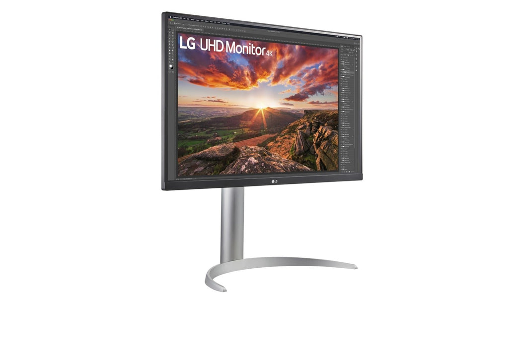 EAN 4251755616077 - LG 27UP85NP-W pantalla para PC 68,6 cm (27") 3840 x 2160 Pixeles 4K Ultra HD LED Plata imagen 3