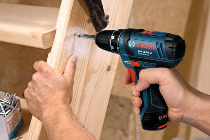 EAN 3165140773263 - Bosch GSR 10,8-2-LI Professional Sin llave Negro, Azul, Rojo imagen 2