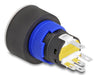EAN 4043619220502 - DeLOCK 22050 interruptor eléctrico Interruptor pulsador Negro, Azul, Plata, Amarillo imagen 2