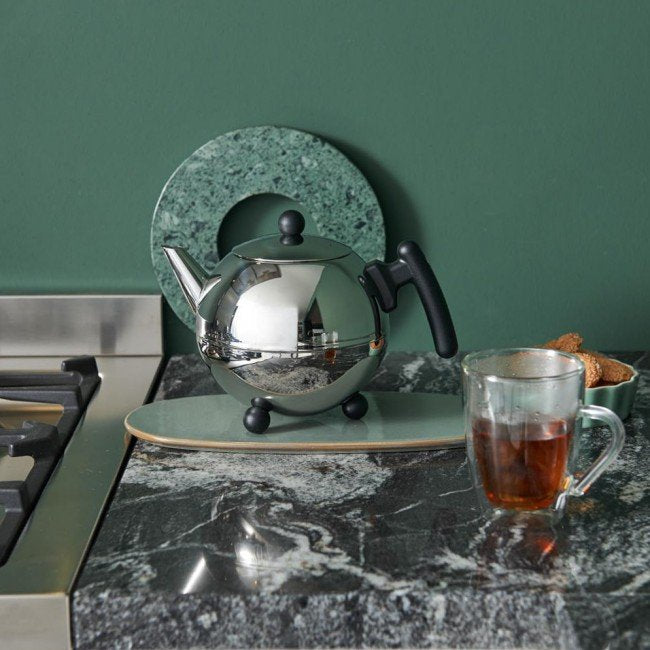 EAN 8711871010204 - Bredemeijer Bella Ronde Un sola tetera 1200 ml Negro, Acero inoxidable imagen 2