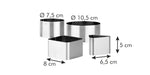 EAN 8595028484021 - Tescoma 428724 cortador de comida con formas Acero inoxidable imagen 2