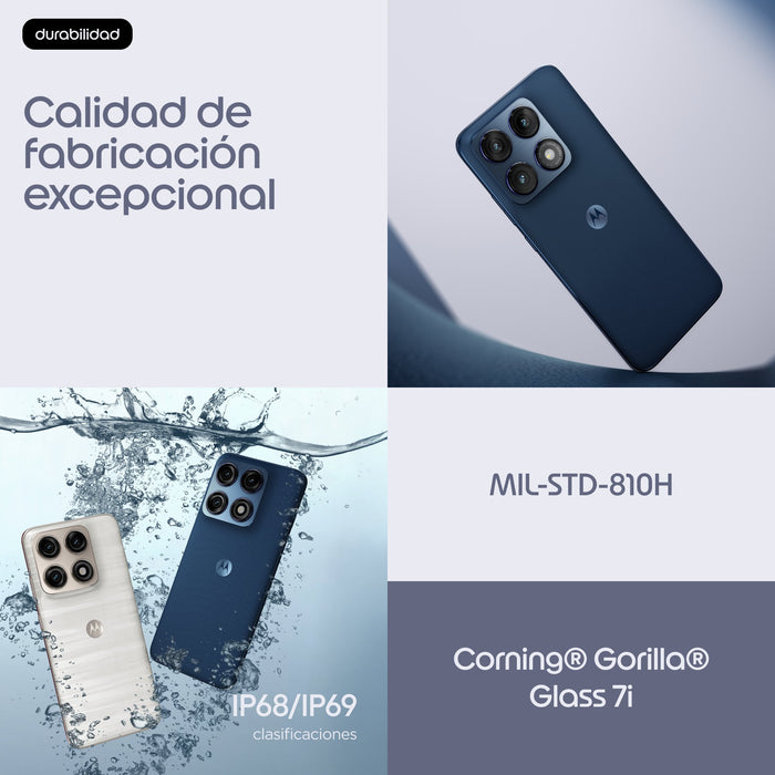 EAN 0840493615813 - Motorola edge 70 pro 17,2 cm (6.78") SIM doble Android 16.0 5G USB Tipo C 12 GB 512 GB 6500 mAh Azul oscu imagen 11