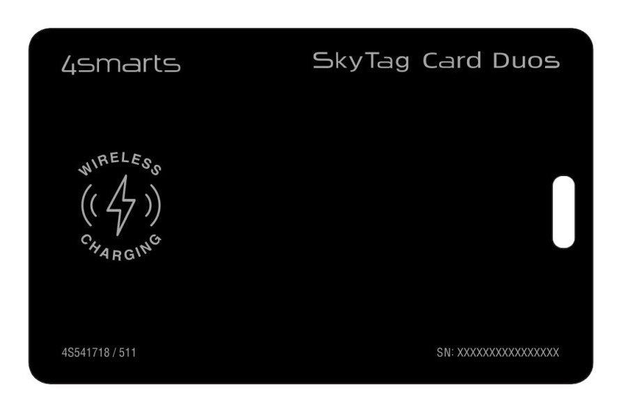 EAN 4252011913213 - 4smarts 541718 localizador o rastreador GPS Personal Localizador de cartera Negro imagen 1