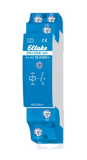 EAN 4010312205402 - Eltako 22100002 alimentación del relé Azul 2 imagen 1