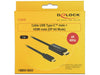 EAN 4043619852901 - DeLOCK 85290 adaptador de cable de vídeo 1 m USB Tipo C HDMI Negro imagen 2