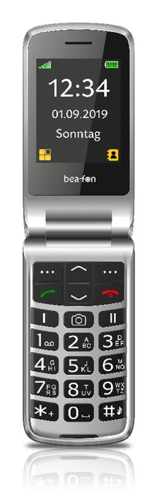 EAN 9120124823185 - Beafon SL495 LTE 6,1 cm (2.4") 88 g Negro, Plata Teléfono básico imagen 1