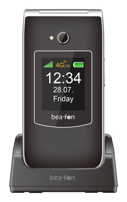 EAN 9120124824557 - Beafon SL645 LTE 7,11 cm (2.8") 120 g Negro, Plata Teléfono para personas mayores imagen 4