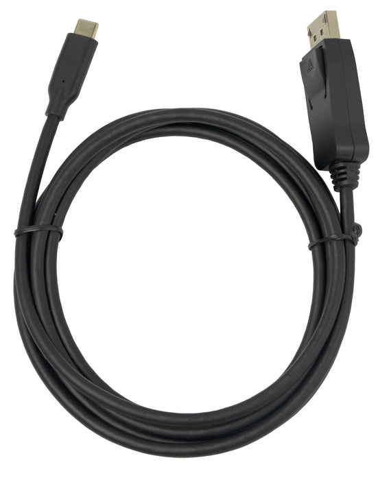 EAN 7333048064233 - Deltaco USBC-DP-BI200 cable DisplayPort 2 m Negro imagen 2