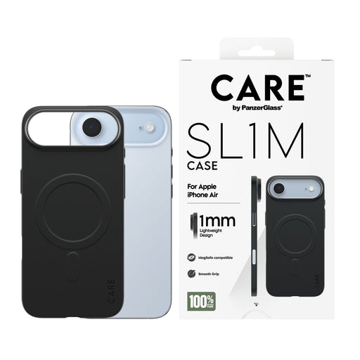 EAN 5715685035302 - PanzerGlass CARE™ by ® SL1M Case Black w. MagSafe iPhone Air funda para teléfono móvil Negro imagen 2