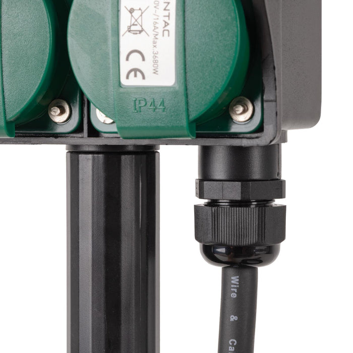 EAN 5999097987781 - Entac ESE1.5G2-5-IP44S base múltiple 5 m 2 salidas AC Exterior Negro, Verde imagen 6