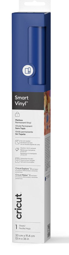 EAN 93573787782 - Cricut Smart Vinyl Permanente Azul Mate imagen 1