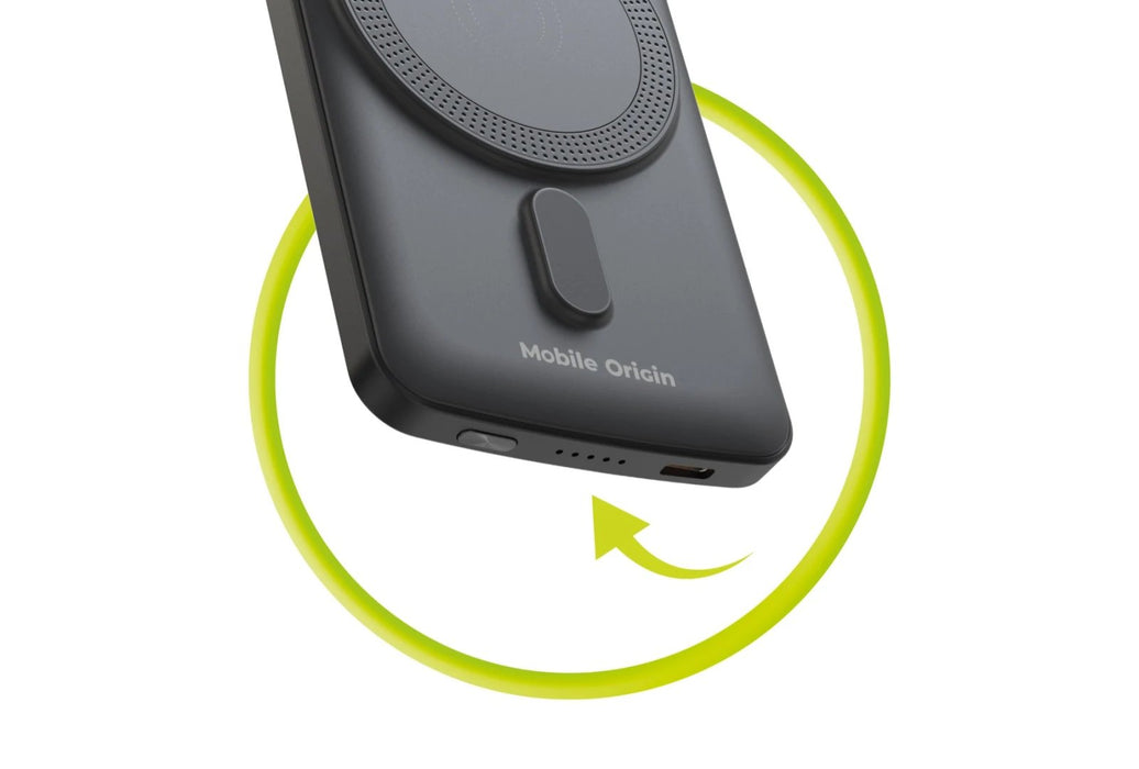 EAN 8594215994688 - Mobile Origin MO-WMP-PB10 batería externa Polímero de litio 5000 mAh Cargador inalámbrico Negro imagen 9