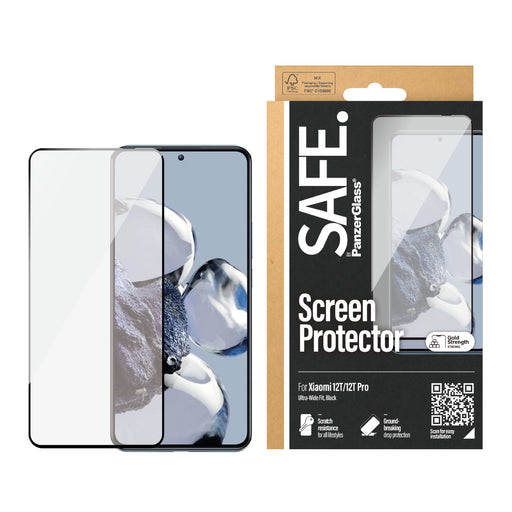 EAN 5711724951466 - PanzerGlass SAFE. by ® Screen Protector Xiaomi 12T | 12T Pro | Ultra-Wide Fit Protector de pantalla 1 pie imagen 2