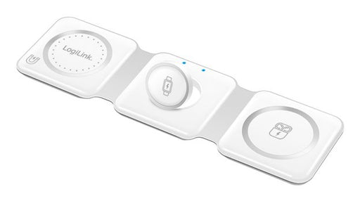 EAN 4052792075090 - LogiLink PA0344 cargador de dispositivo móvil Universal Blanco USB Cargador inalámbrico Carga rápida Inte imagen 1