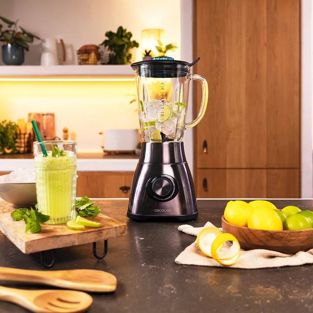 EAN 8435484043106 - Cecotec Power Black Titanium 1800 Go 1,8 L Batidora de vaso 1800 W Negro imagen 8