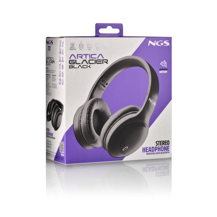 EAN 8435430628760 - NGS ARTICA GLACIER BLACK Auriculares Inalámbrico y alámbrico Diadema Llamadas/Música/Deporte/Uso diario B imagen 6