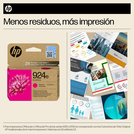 EAN 0199764687463 - HP 924e EvoMore Magenta Original Ink Cartridge cartucho de tinta 1 pieza(s) Alto rendimiento (XL) imagen 2