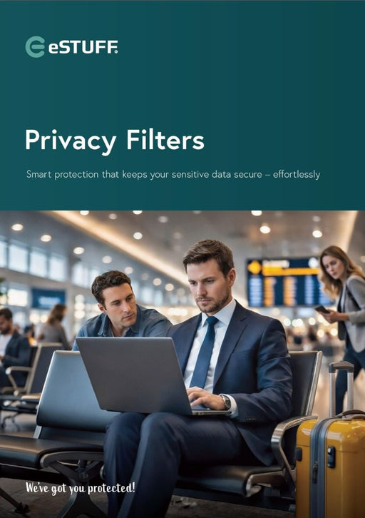 EAN 5715328268289 - eSTUFF Privacy Filter Brochure - 1 pcs (50 pcs you get a full box) imagen 1