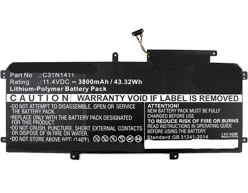 EAN 5706998636478 - CoreParts MBXAS-BA0115 refacción para laptop Batería imagen 1