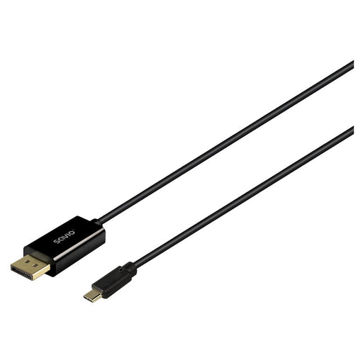 EAN 5902768707939 - Savio CL-207 cable USB 2 m USB C Negro imagen 2