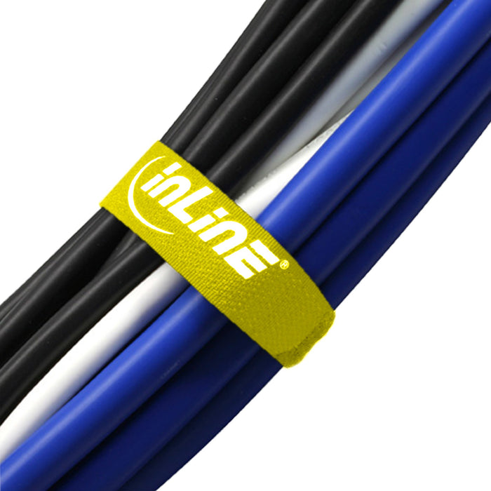 EAN 4043718302277 - InLine 59945W presilla Brida de nailon Amarillo 10 pieza(s) imagen 3
