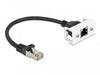 EAN 4043619871094 - DeLOCK 87109 cable de red Negro, Blanco 0,25 m Cat6a S/FTP (S-STP) imagen 1