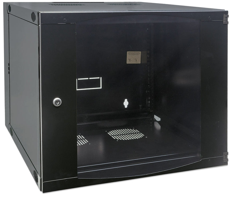 EAN 766623713764 - Intellinet 713764 armario rack 9U Bastidor de pared Negro imagen 2