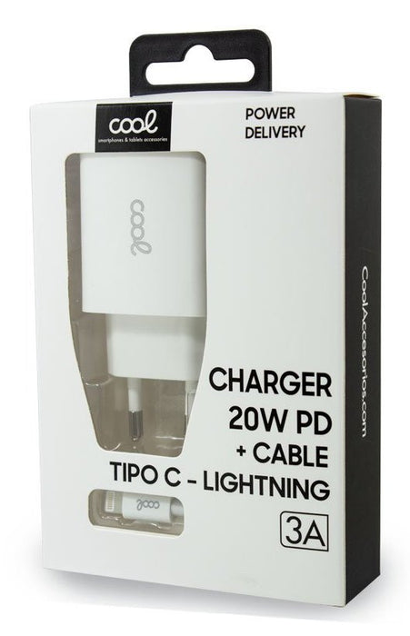 EAN 8434847045658 - COOL Accesorios 8434847045658 cargador de dispositivo móvil Smartphone, Tableta Blanco Corriente alterna  imagen 2