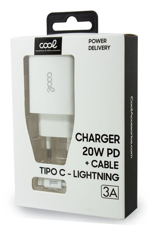 EAN 8434847045658 - COOL Accesorios 8434847045658 cargador de dispositivo móvil Smartphone, Tableta Blanco Corriente alterna  imagen 2