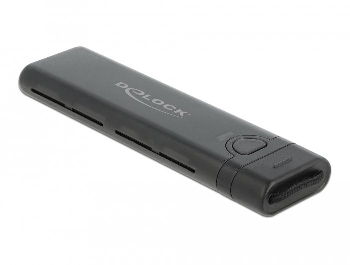 EAN 4043619426355 - DeLOCK 42635 caja para disco duro externo Caja externa para unidad de estado sólido (SSD) Negro imagen 1