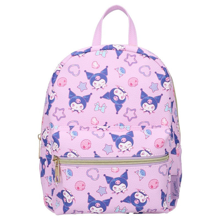 EAN 8712645329478 - Vadobag Kuromi Sweet On You mochila Mochila escolar Púrpura, Rosa Imitación piel imagen 2