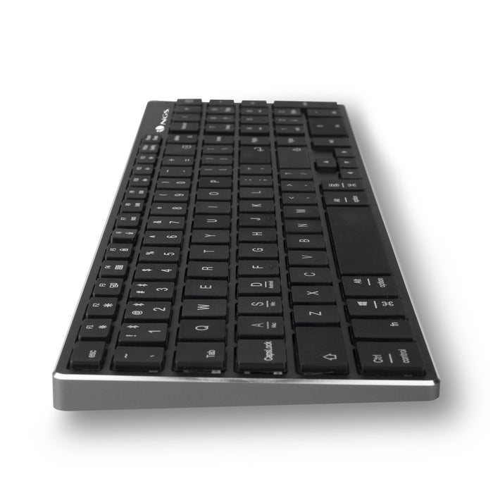 EAN 8435430619447 - NGS FORTUNE-BT, QWERTY, PT teclado Universal Bluetooth Portugués Negro, Plata imagen 4