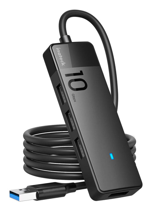 EAN 6972085139743 - Inateck HB2025AL USB 3.2 Gen 2 (3.1 Gen 2) Type-A 10000 Mbit/s Negro imagen 1