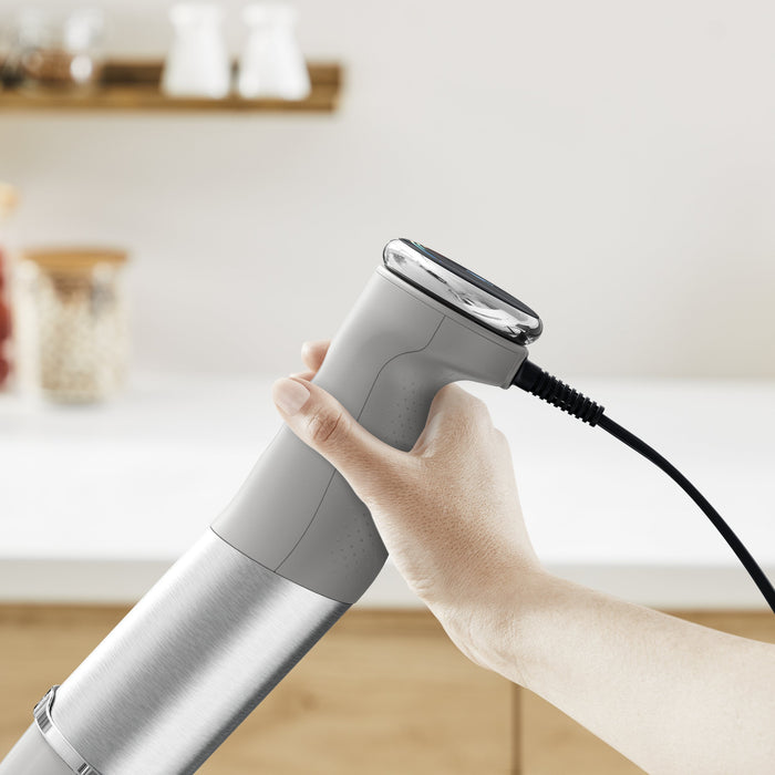 EAN 3016667291757 - Tefal Quickchef+ HB673B30 licuadora Batidora de inmersión 1000 W Gris, Acero inoxidable imagen 8